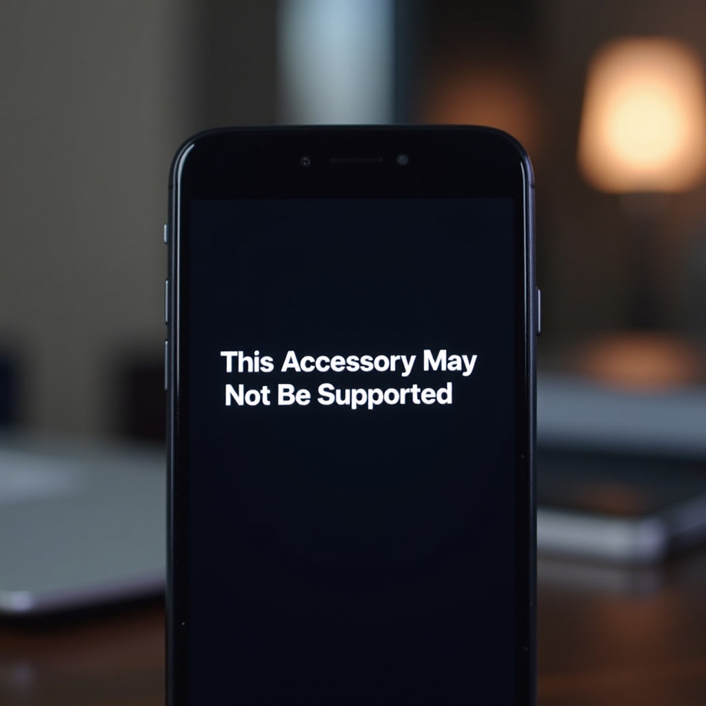 iPhone phụ kiện này có thể không được hỗ trợ