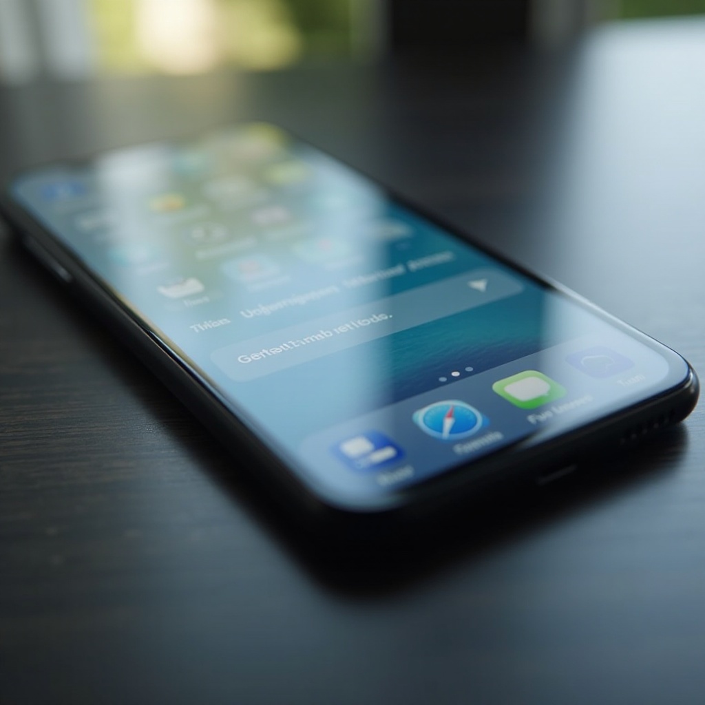 onde está a pasta oculta no iphone