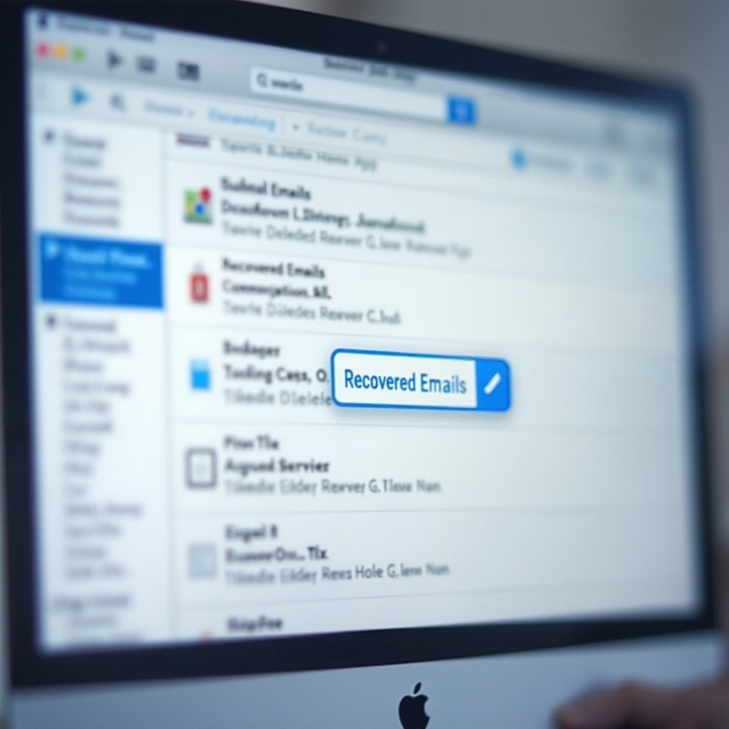 como recuperar e-mails excluídos do iCloud