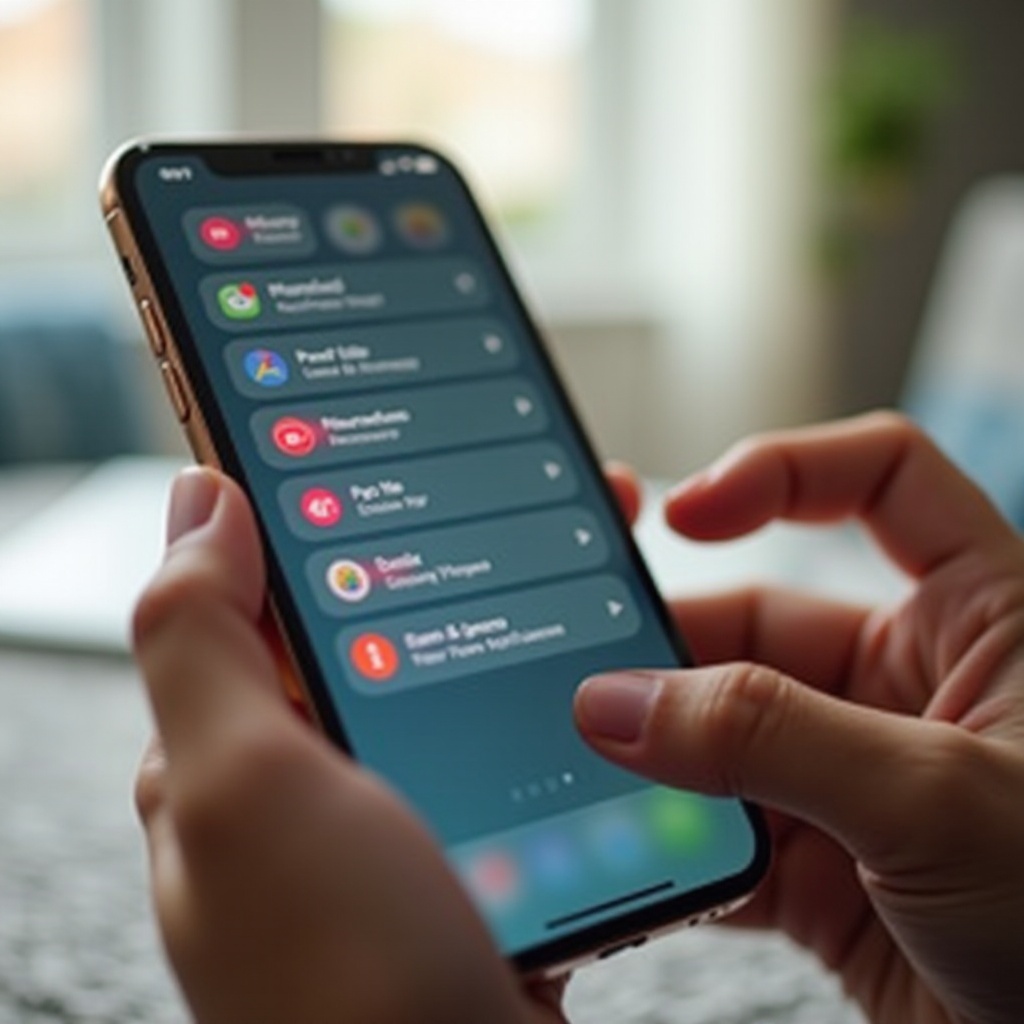 thông báo không biến mất trên iPhone