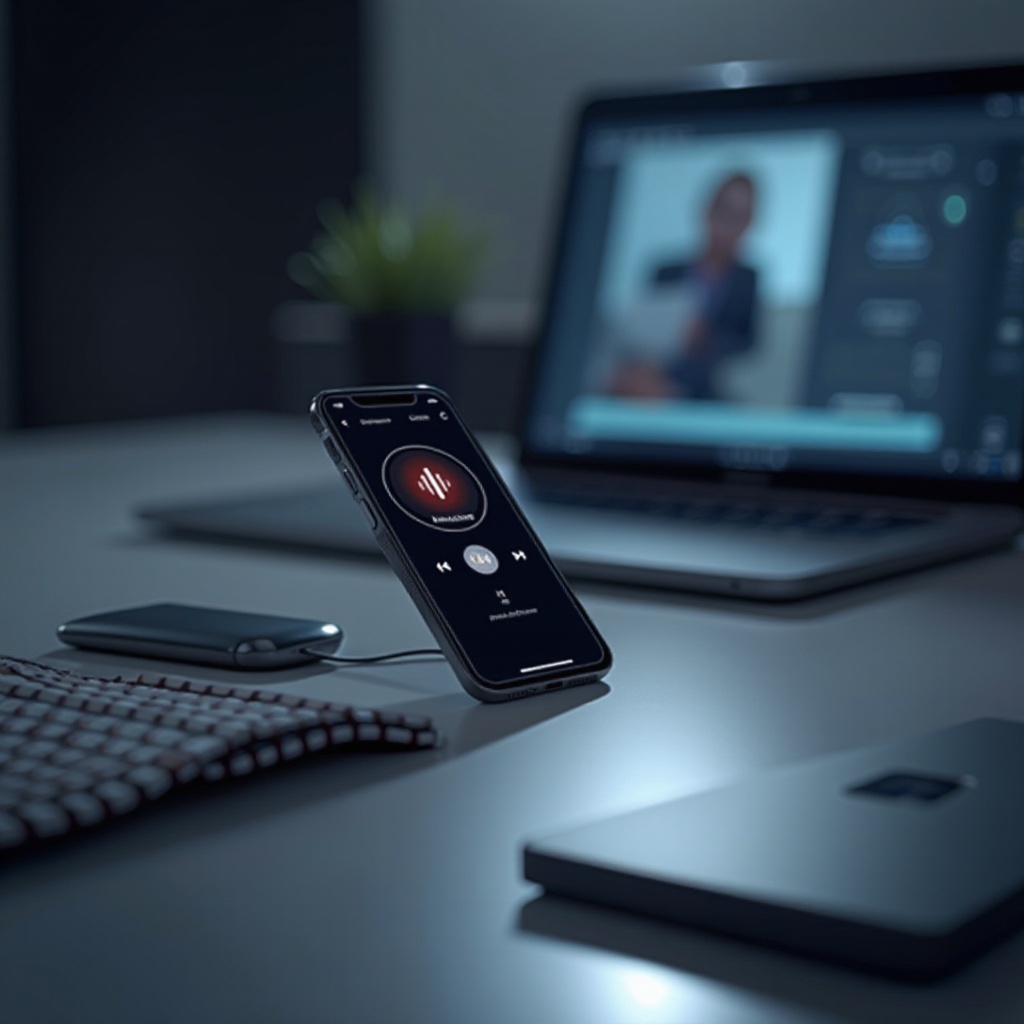 cara merekam audio dari video di iPhone