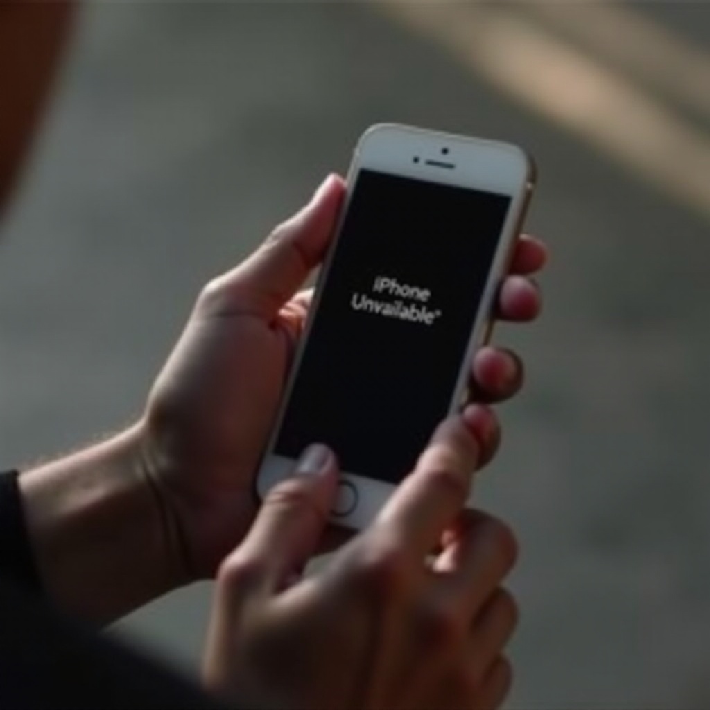 apa yang harus saya lakukan ketika iPhone saya mengatakan iPhone tidak tersedia