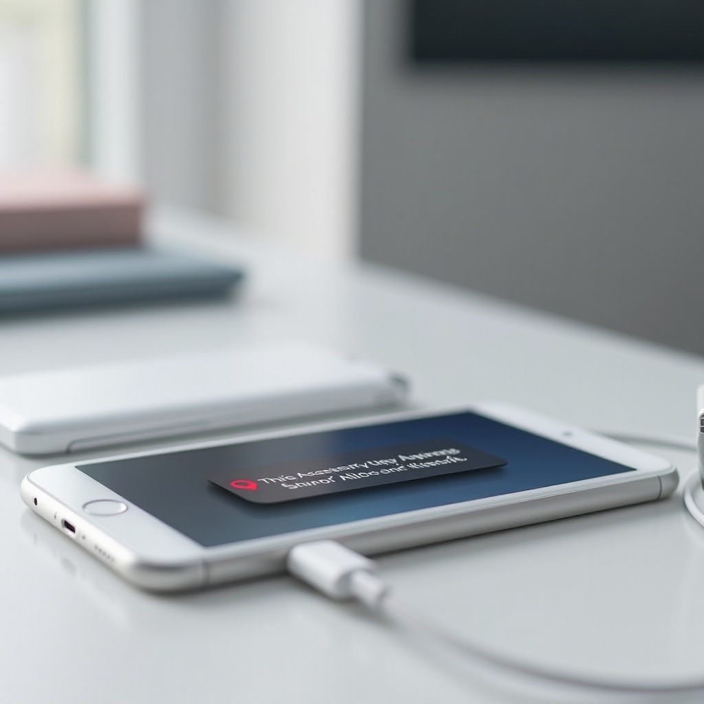iPhone aksesori ini mungkin tidak didukung