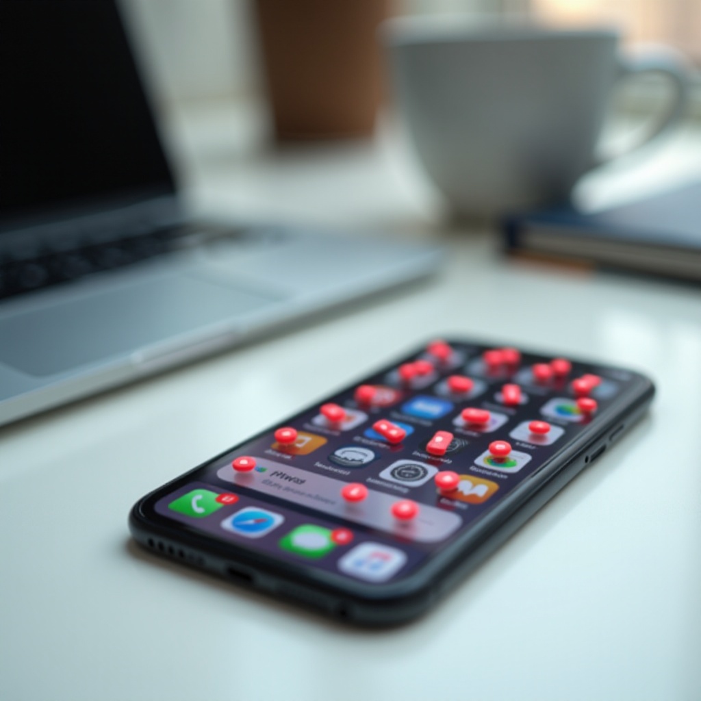 notifikasi tidak hilang di iPhone