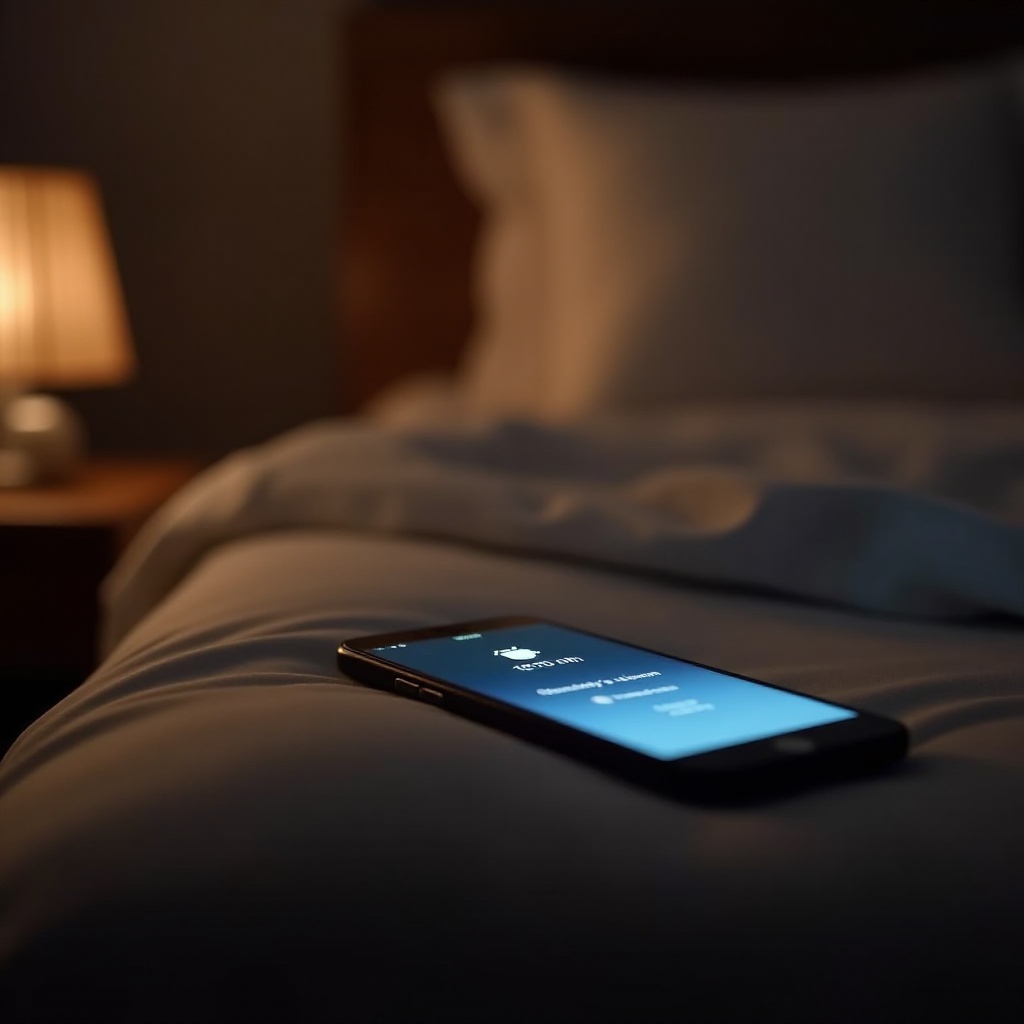 هل سينطلق جرس المنبه أثناء تشغيل وضع عدم الإزعاج؟