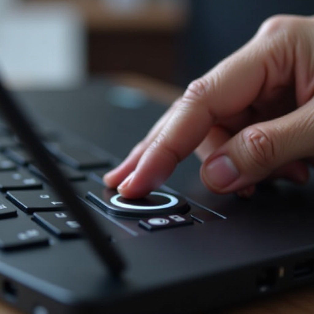 nút nguồn của laptop Asus không hoạt động