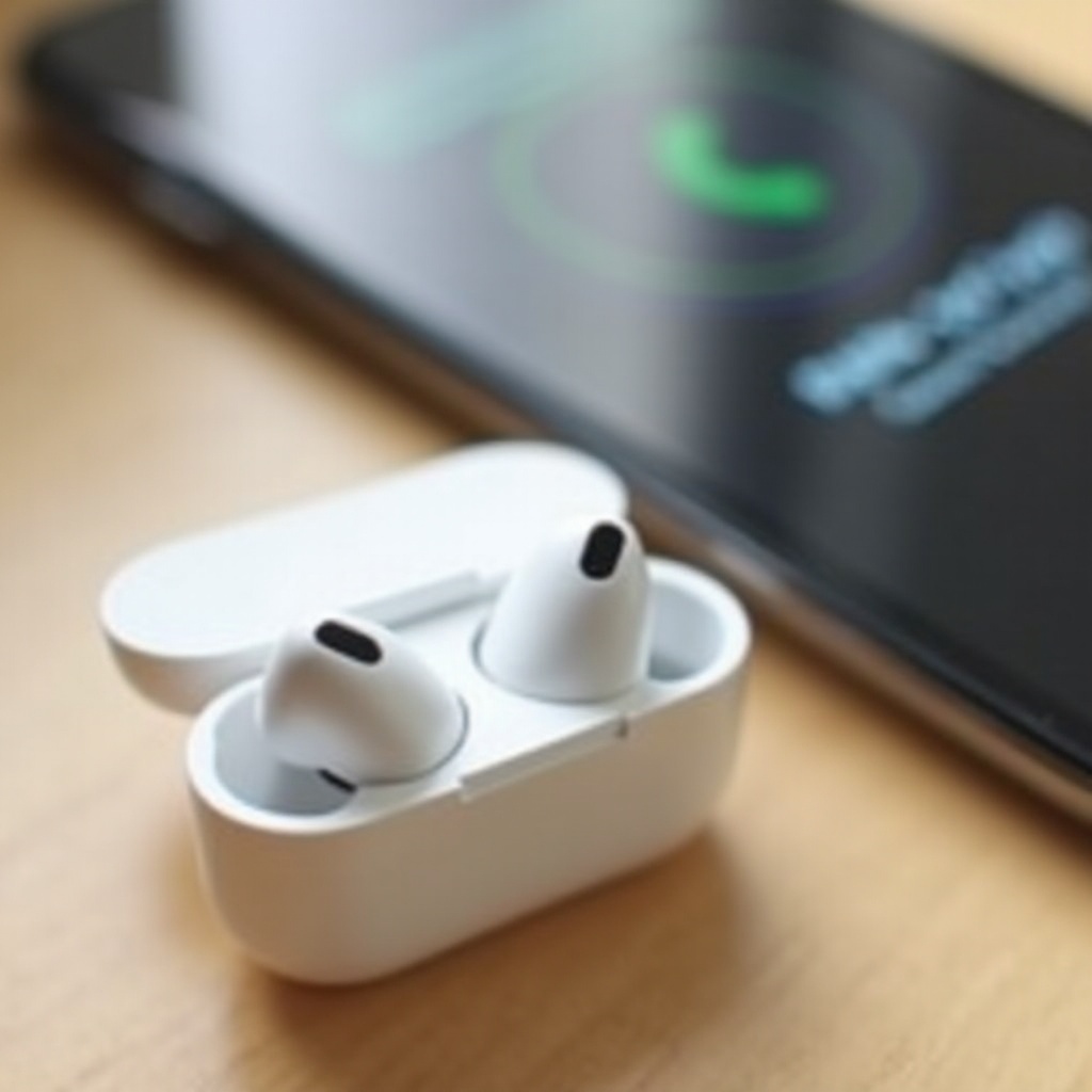 AirPods permanecem conectados no estojo