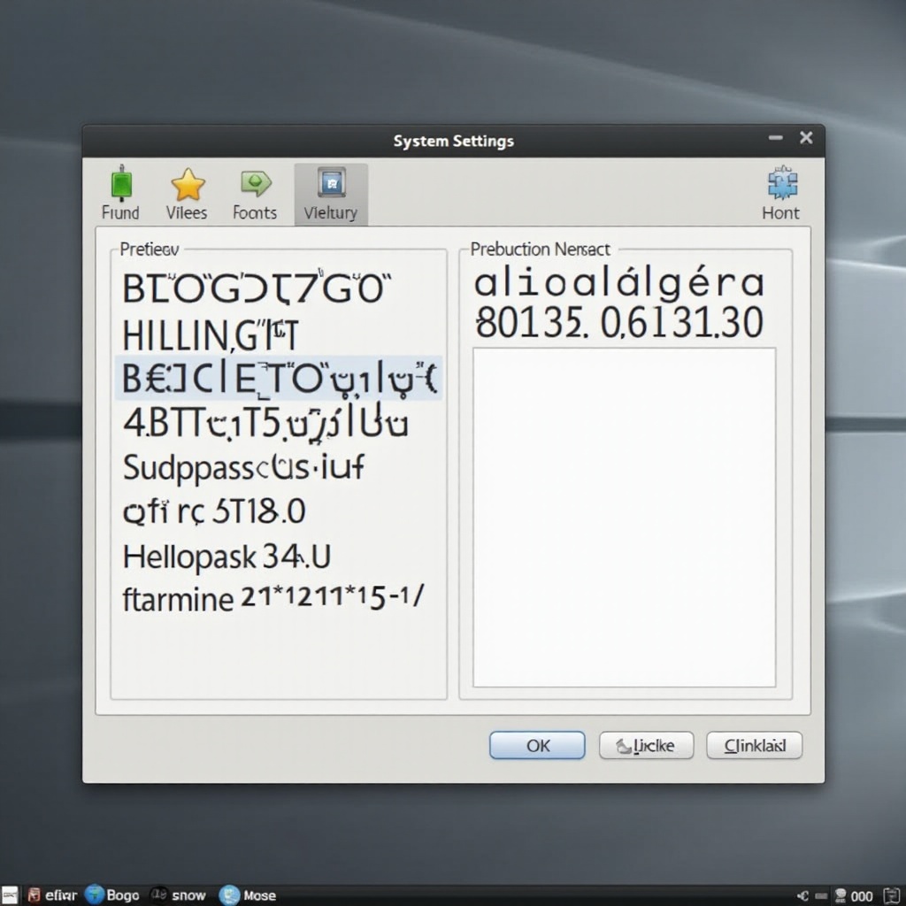 cara mengubah font komputer
