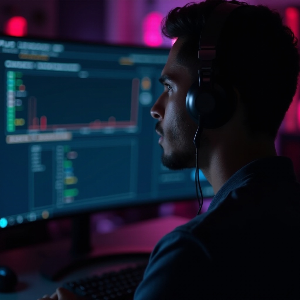 como ver o uso de VRAM