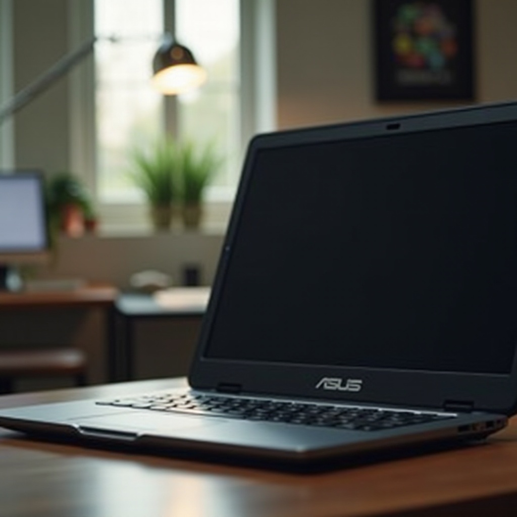 botão de energia do laptop Asus não está funcionando