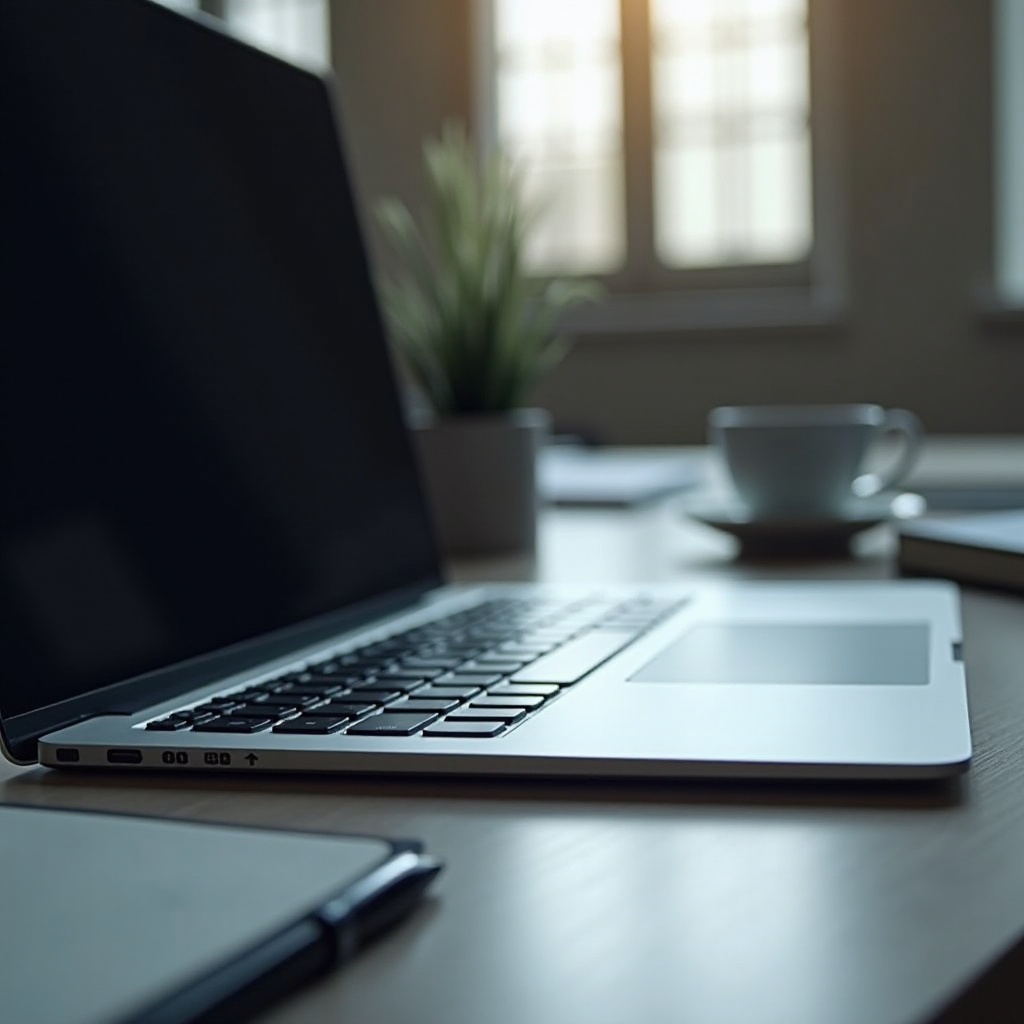 laptop com teclado numérico