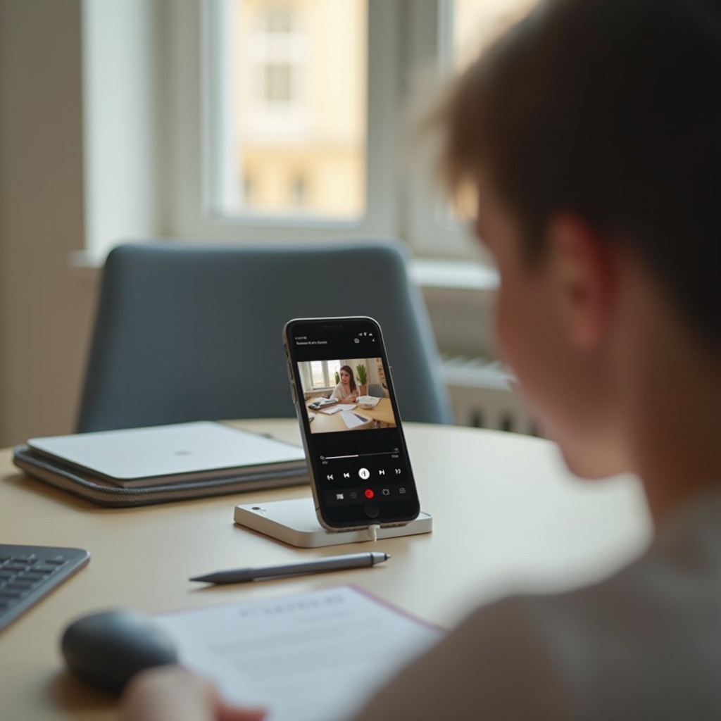 cách ghi âm từ video trên iPhone