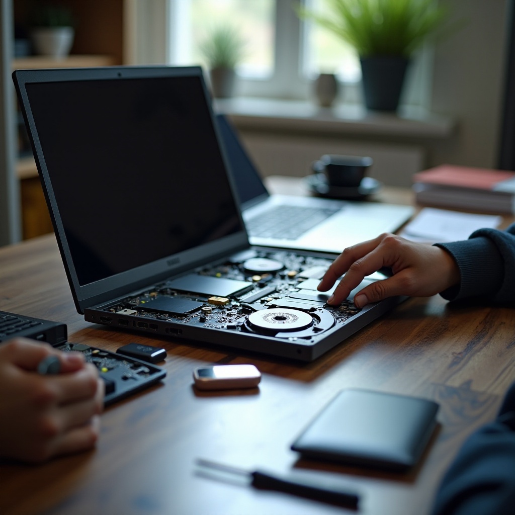 كيفية وضع بطاقة الفيديو في اللابتوب