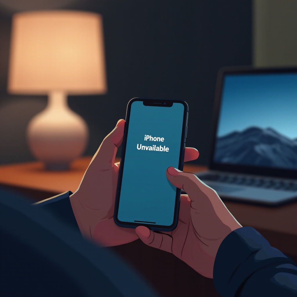 tôi phải làm gì khi iPhone của tôi báo iPhone không khả dụng